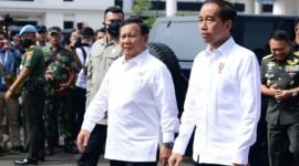 Presiden Joko Widodo (Jokowi) bersama Menteri Pertahanan Prabowo Subianto. (Dok. Tim Media Prabowo Subianto)