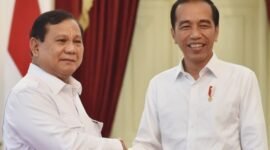 Presiden Jokowi dengan Menteri Pertahanan Prabowo Subianto. (Dok. Presidenri.go.id)
