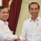 Presiden Jokowi dengan Menteri Pertahanan Prabowo Subianto. (Dok. Presidenri.go.id)
