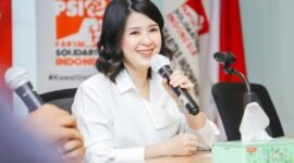 Wakil Ketua Dewan Partai Solidaritas Indonesia (PSI) Grace Natalie Louisa. (Instagram.com/@gracenat)