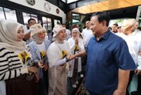 Matahari 08 mendeklarasikan dukungan mereka kepada bakal calon presiden (bacapres) Prabowo Subianto di Pilpres 2024. (Dok. Tim Media Prabowo Subianto)
