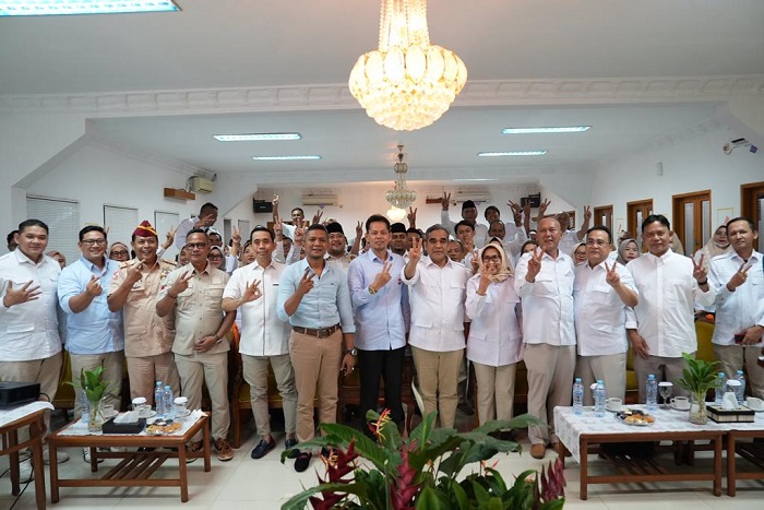 Sekjen Partai Gerindra Ahmad Muzani menghadiri konsolidasi kader Gerindra Kota Bogor. (Dok. TIm Media Gerindra)