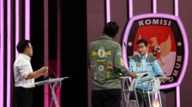 Calon wakil presiden (Cawapres) nomor urut 2 Gibran Rakabuming Raka Acara Debat Cawapres. (Dok. TKN Prabowo Gibran)

