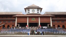 peresmian gedung graha utama Akademi Militer (Akmil) di Kabupaten Magelang, Jawa Tengah. (Dok. Tim Media Prabowo)