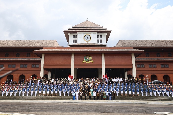 peresmian gedung graha utama Akademi Militer (Akmil) di Kabupaten Magelang, Jawa Tengah. (Dok. Tim Media Prabowo)