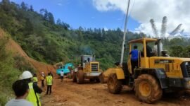 Tanah longsor di Kabupaten Luwu, Sulawesi Selatan. (Dok. BNPB)