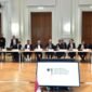 Menteri Koordinator Bidang Perekonomian Airlangga Hartarto dan Wakil Kanselir dan Menteri Ekonomi dan Aksi Iklim Republik Federal Jerman Y.M. Robert Habeck melakukan pertemuan bilateral di Berlin Jerman. (Dok. Ekon.go.id)