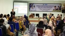 Komisioner BNSP, Prof. Amilin, menghadiri undangan Dinas Perpustakaan dan Kearsipan Kota Tangerang Selatan (Dinas P&K Pemkot Tangsel) sebagai narasumber dalam Bimbingan Teknis (Bimtek) pustakawan. (11/6/24)