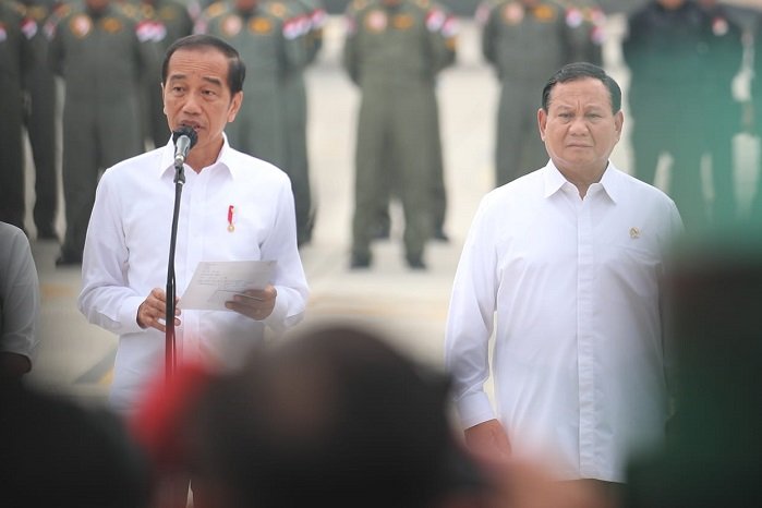 Presiden Terpilih, Prabowo Subianto bersama Presiden Jokowi. (Facebook.com @Prabowo Subianto)

