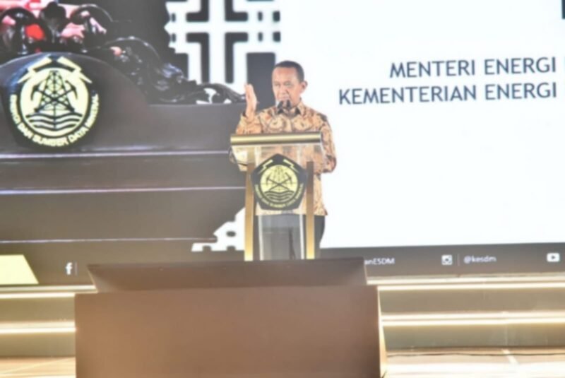 Menteri Energi dan Sumber Daya Mineral (ESDM) Bahlil Lahadalia, saat menghadiri acara Pemberian Penghargaan Prestasi Penerapan Kaidah Teknik Pertambangan Yang Baik Tahun 2024. (Instagram.com/@bahlillahadalia)