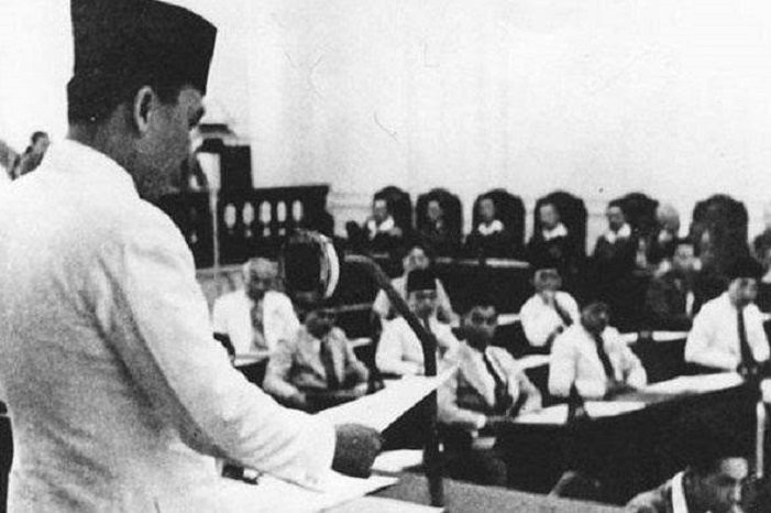 Badan Penyelidik Usaha-usaha Persiapan Kemerdekaan Indonesia (BPUPKI). (Dok. ppid.serangkota.go.id)