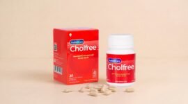 Holisticare Cholfree adalah obat herbal kolesterol dari ekstrak bahan alami yang sudah lama dikenal manfaatnya di pengobatan Ayurveda India serta didukung jurnal penelitian modern. (Dok. Holisticare Cholfree)