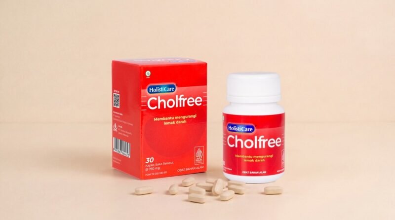 Holisticare Cholfree adalah obat herbal kolesterol dari ekstrak bahan alami yang sudah lama dikenal manfaatnya di pengobatan Ayurveda India serta didukung jurnal penelitian modern. (Dok. Holisticare Cholfree)